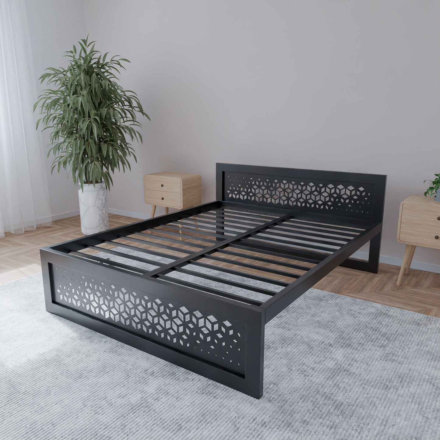 Metallbett Ryka Perfor M13 – stabiles Bettgestell Metall