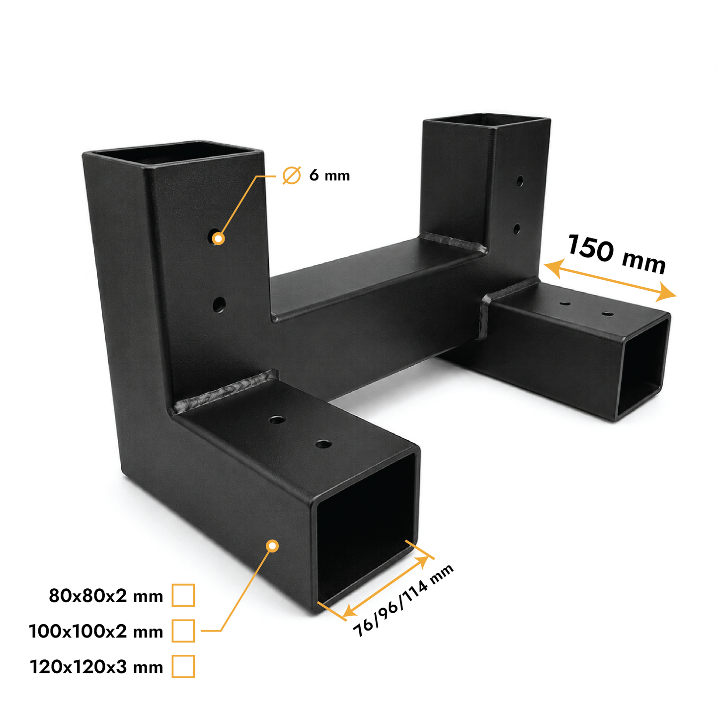 Verbinder für Kaminholzregal