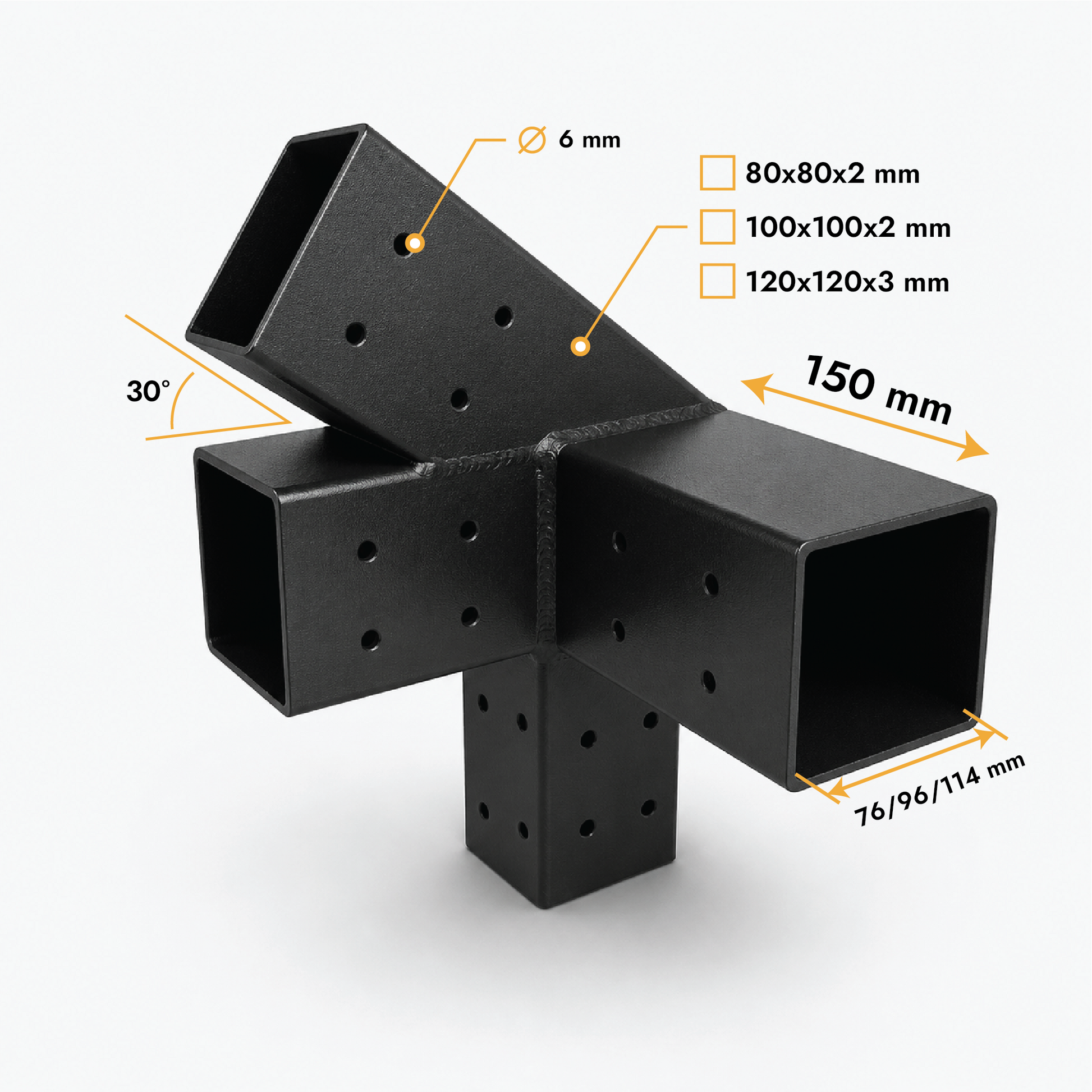 Balkenverbinder Y 30° links