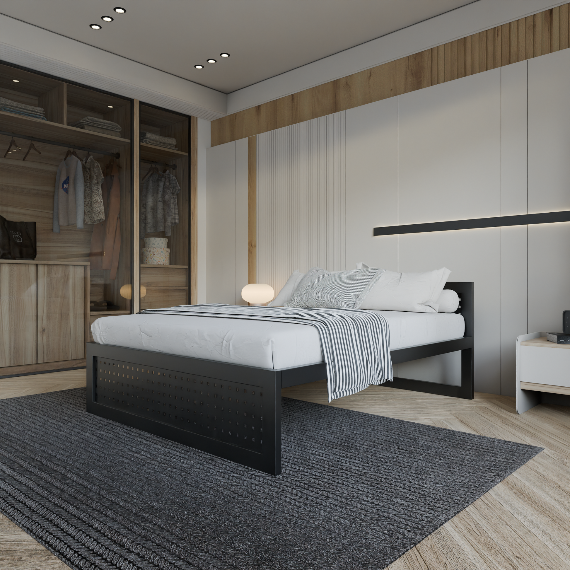 Metallbett Ryka Perfor M18 – stabiles Bettgestell Metall