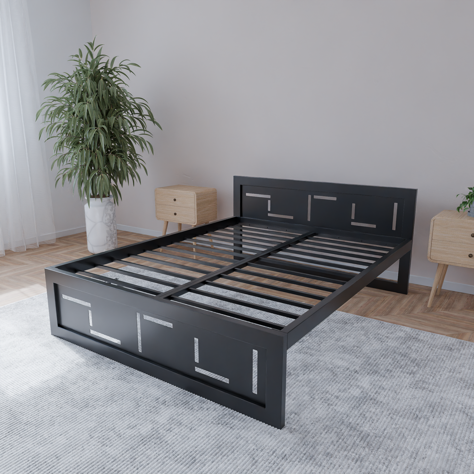 Metallbett Ryka Perfor M16 – stabiles Bettgestell Metall