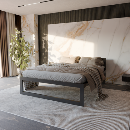 Metallbett Ryka Classic – stabiles Bettgestell Metall