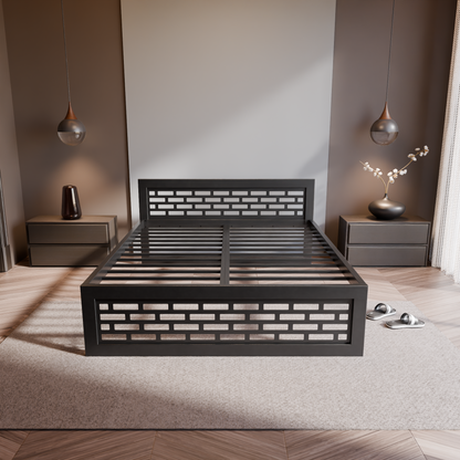 Metallbett Ryka Perfor M8 – stabiles Bettgestell Metall