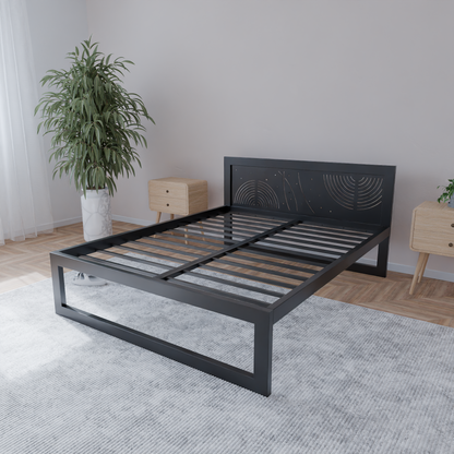 Metallbett Ryka Standard M18 – stabiles Bettgestell Metall