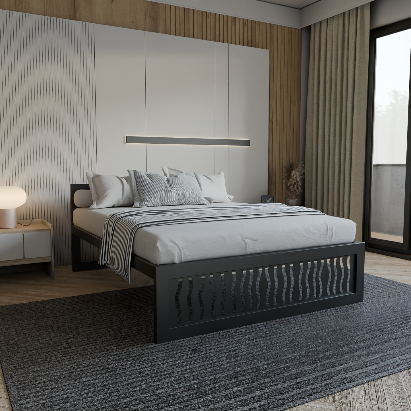 Metallbett Ryka Perfor M10 – stabiles Bettgestell Metall
