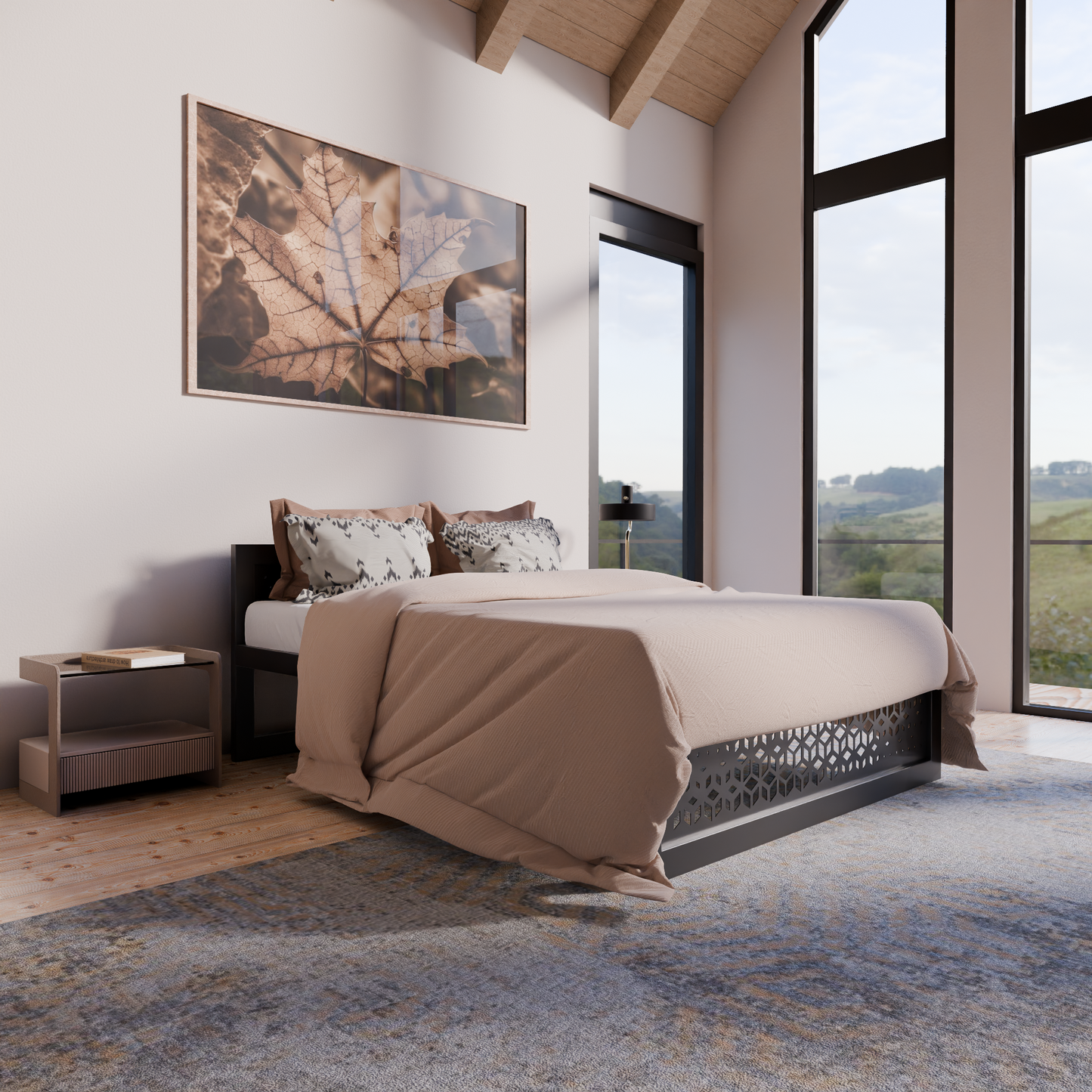 Metallbett Ryka Perfor M13 – stabiles Bettgestell Metall