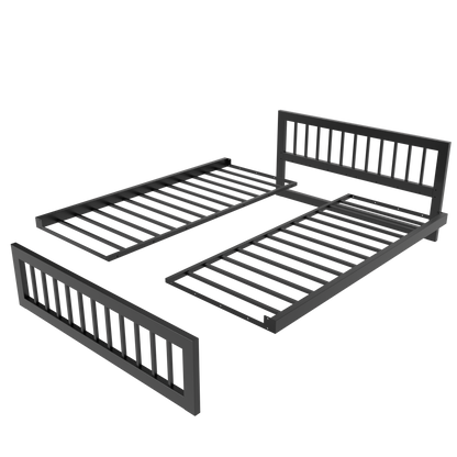 Metallbett Ryka Vertical – stabiles Bettgestell Metall