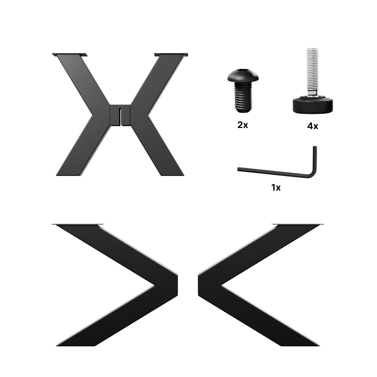 Tischgestell aus Metall Acamar Extreme