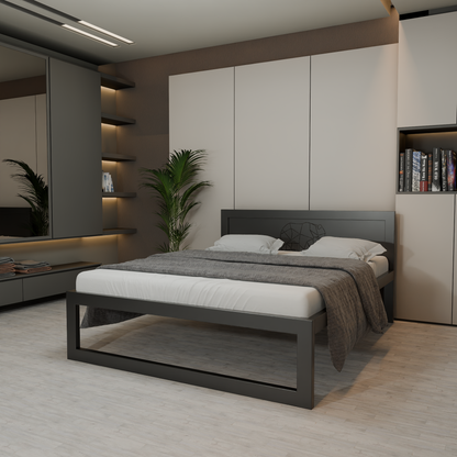 Metallbett Ryka Standard M7 – stabiles Bettgestell Metall