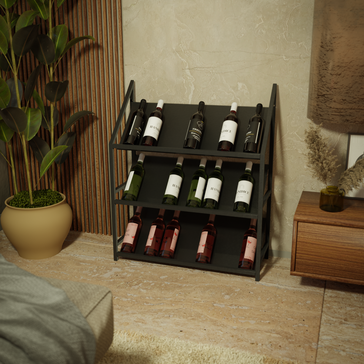 Weinregal Bordeaux
