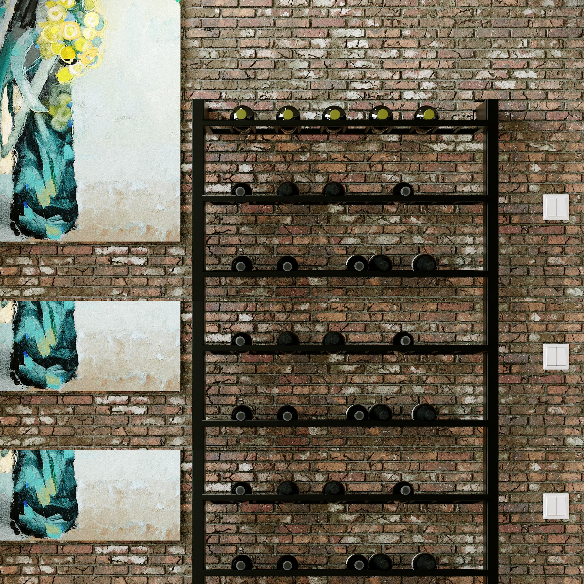 Weinregal Canary