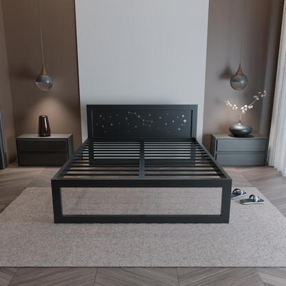 Metallbett Ryka Standard M8 – stabiles Bettgestell Metall