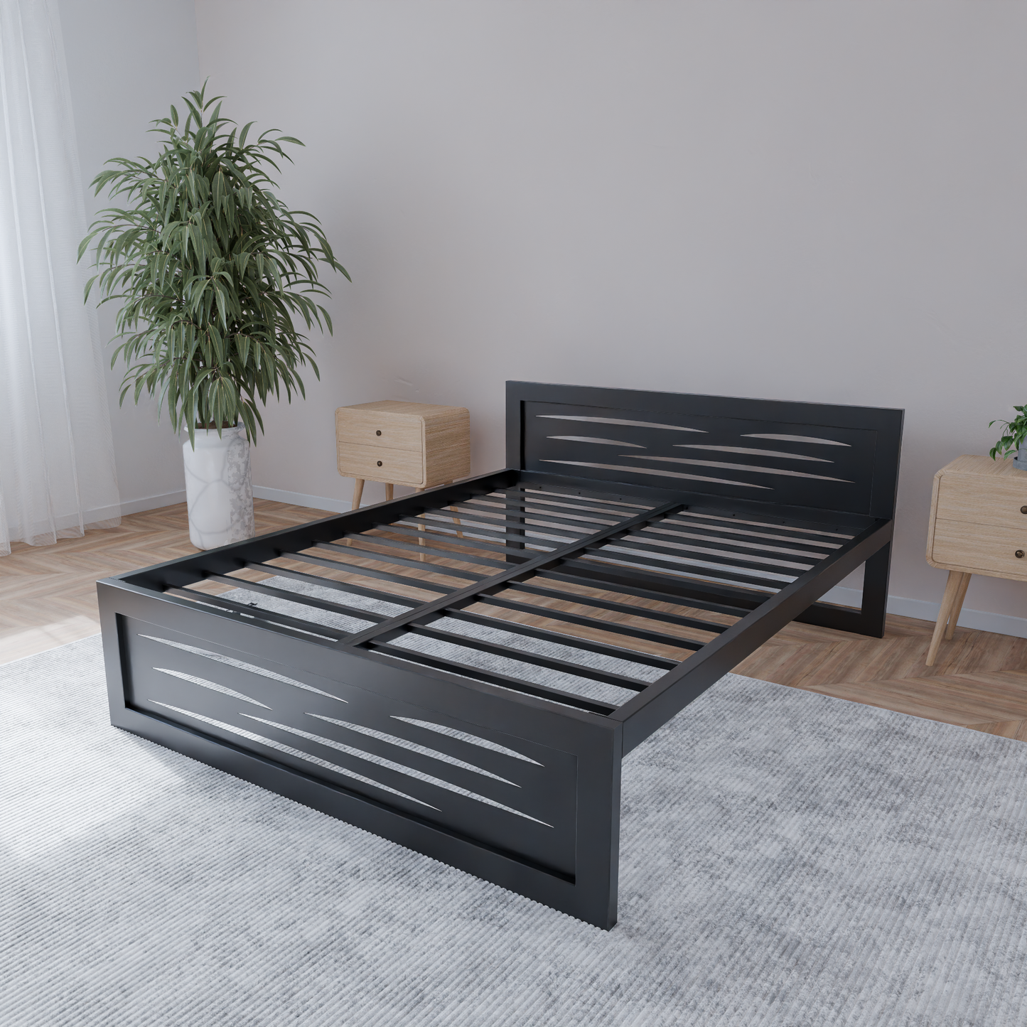Metallbett Ryka Perfor M14 – stabiles Bettgestell Metall