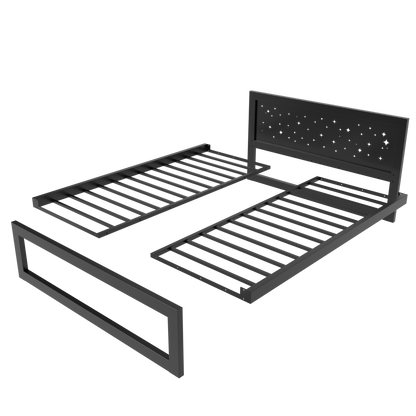 Metallbett Ryka Standard M10 – stabiles Bettgestell Metall