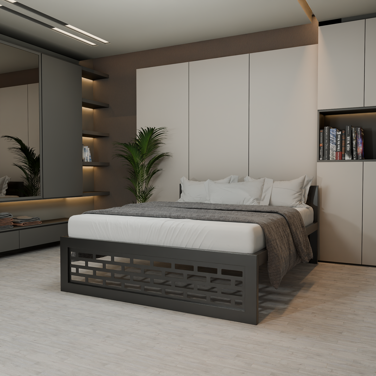 Metallbett Ryka Perfor M8 – stabiles Bettgestell Metall