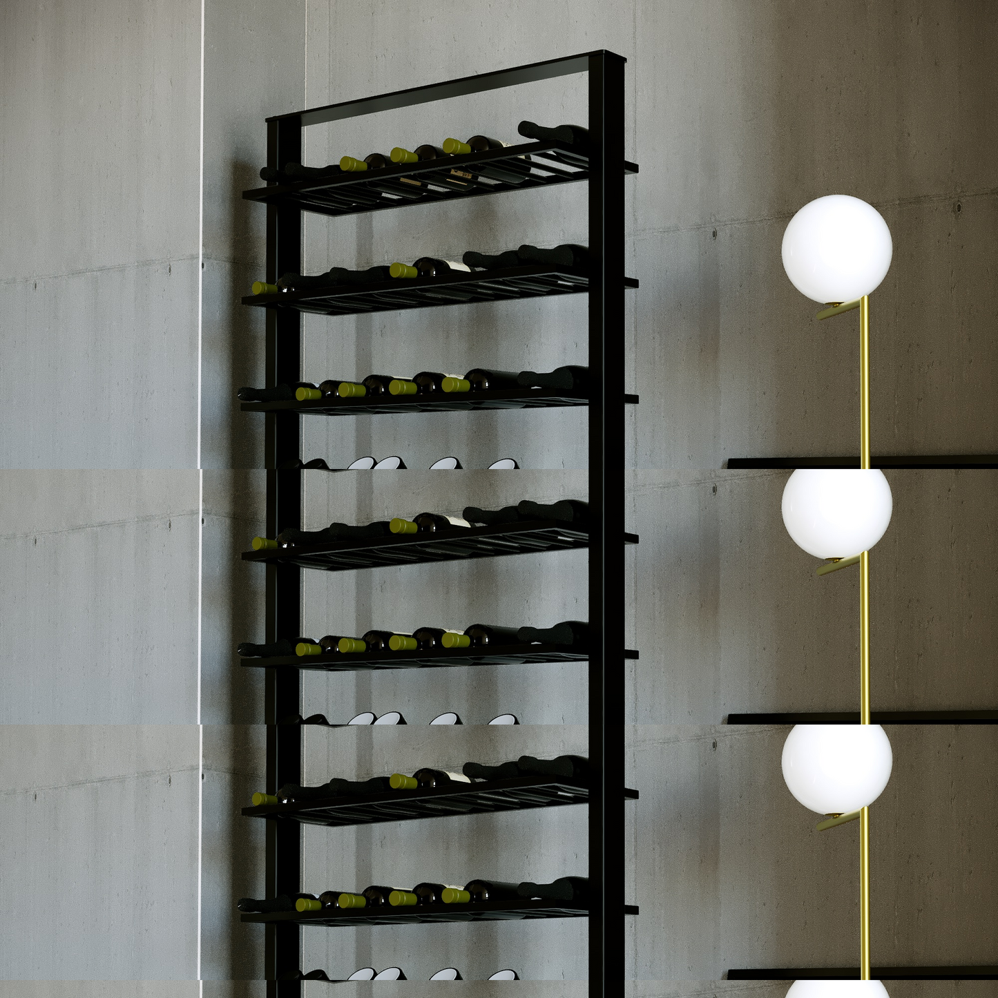 Weinregal Piemont