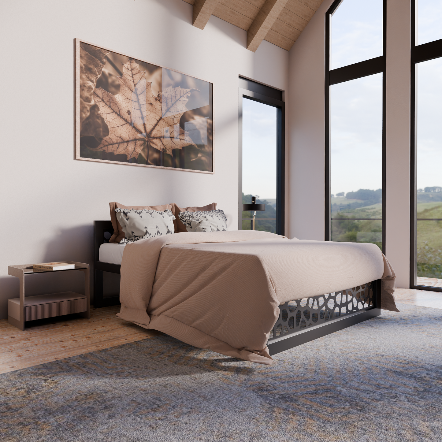 Metallbett Ryka Perfor M19 – stabiles Bettgestell Metall