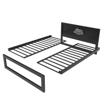 Metallbett Ryka Standard M14 – stabiles Bettgestell Metall